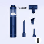 Compact Cordless Handheld Vacuum for Car Interior Cleaning