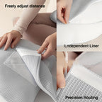 Ergonomic Maternity Support Pillow – Adjustable for Side and Stomach Sleep