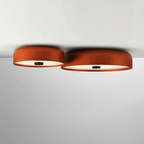 Minimalist LED Flush Mount Ceiling Light in Nordic Retro Style