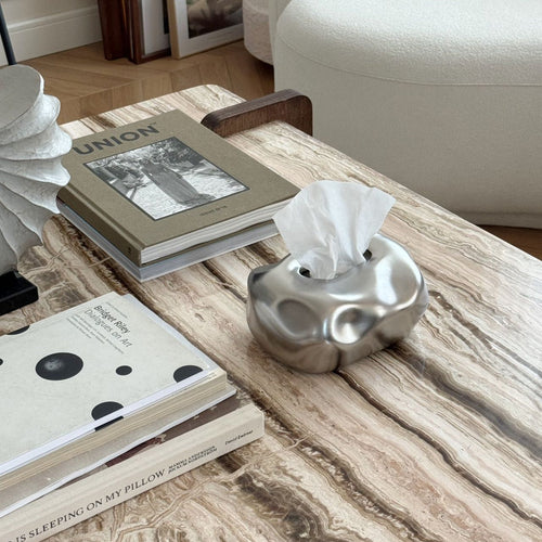 Chic Cloud-Shaped Ceramic Tissue Holder