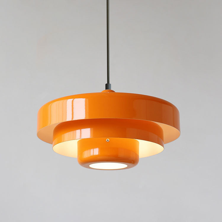 Modern Retro Hanging Light Fixture – Vintage Multi-Layer Pendant Lamp