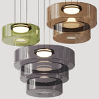 Bauhaus Inspired Hanging Light – Glass Pendant Fixture
