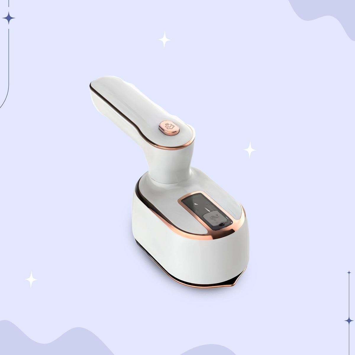 Compact Handheld Steam Iron for Travel