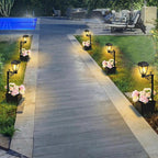 Garden Solar Light Featuring Plant Holder
