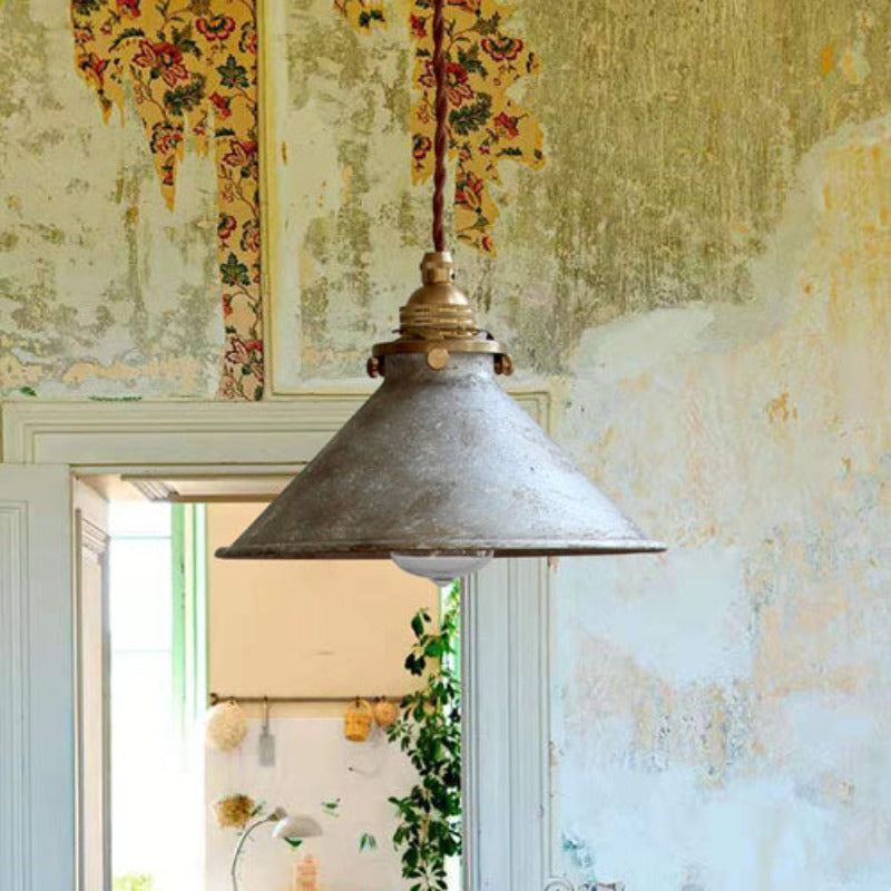 Industrial Style Hanging Ceiling Lamp - Vintage Rustic Pendant Light