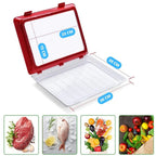 Food Storage Tray Airtight Foil Lid Stackable