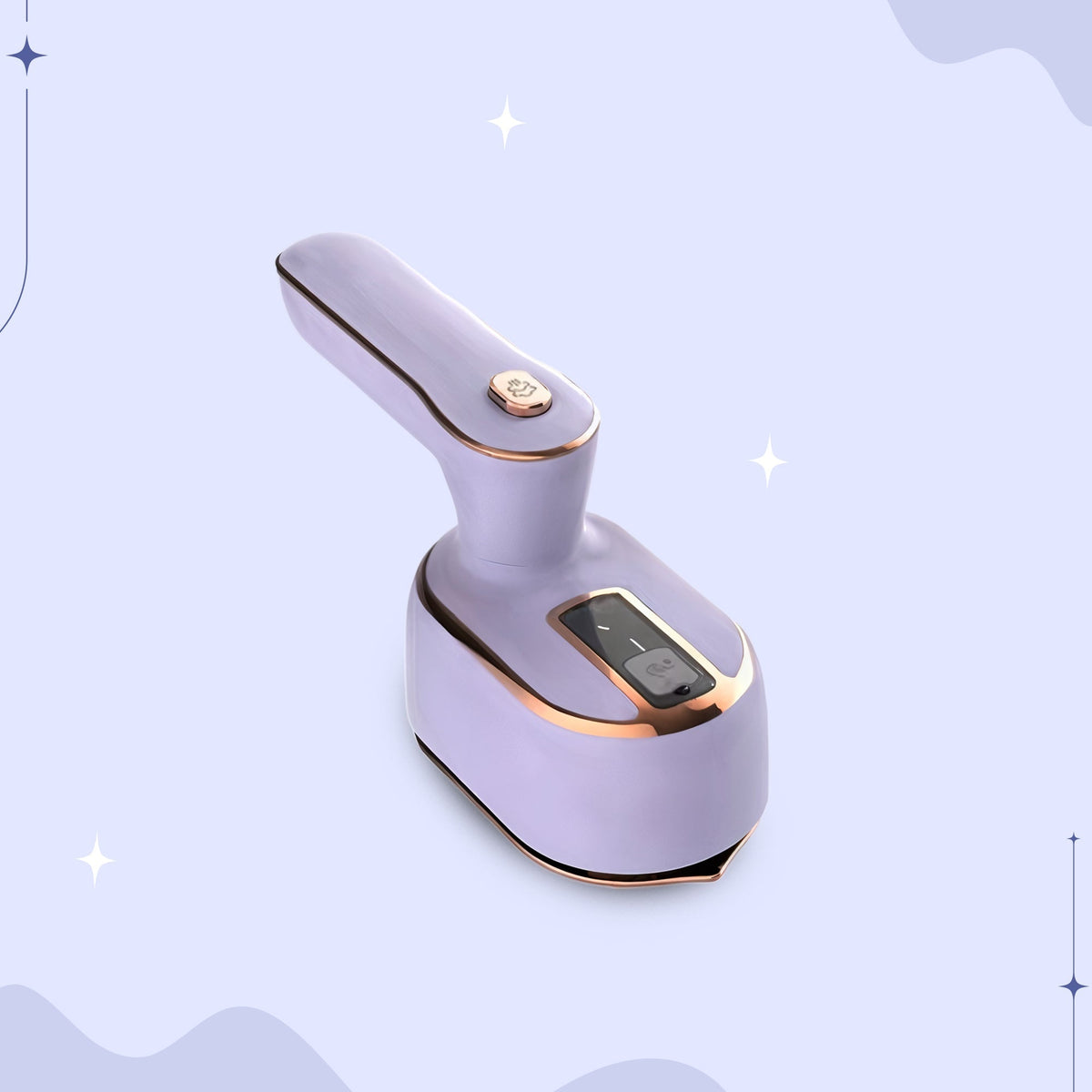 Compact Handheld Steam Iron for Travel