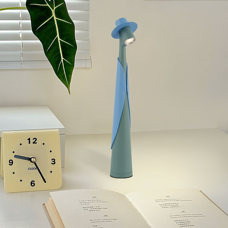 Rechargeable LED Hat Light – Stylish Desk Lamp with Creative Design