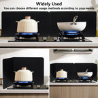 Stovetop Splash Guard Stainless Steel Foldable Panels
