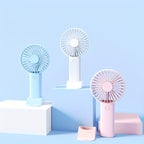 USB-Rechargeable Phone-Holder Mini Desk Fan