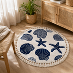 Absorbent Quick-Drying Terry Round Beach Towel