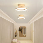 Modern Round Ceiling Light with LED - Acrylic Fixture for Hallways
