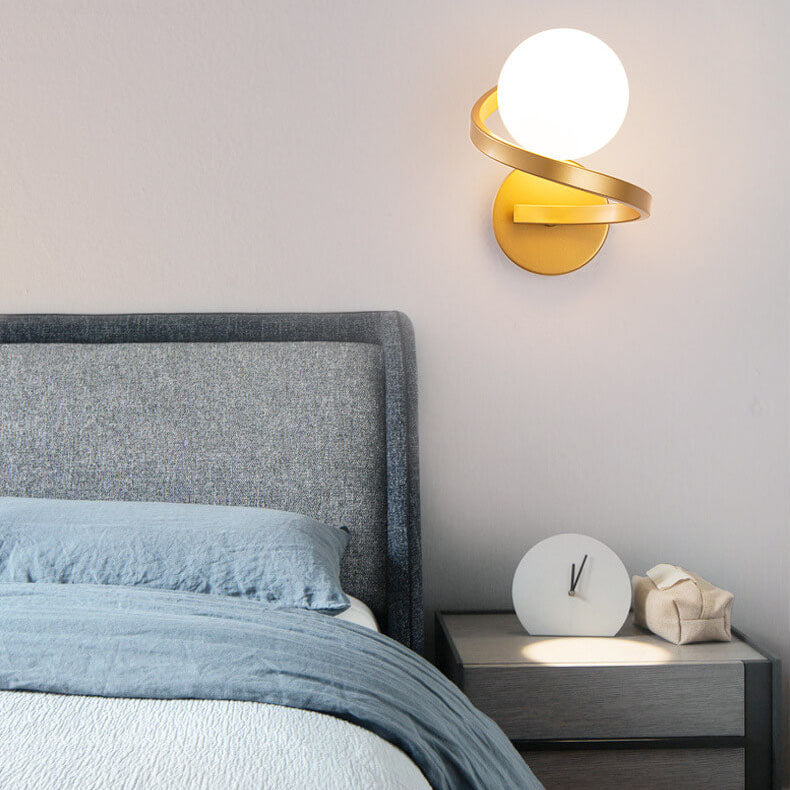 Modern Dual Globe LED Wall Light