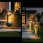 Garden Solar Light Featuring Plant Holder