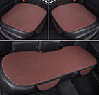 Car Seat Covers 3-Piece Cooling Ice Silk Massage Anti-Slip