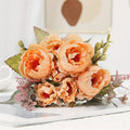 Artificial Peony Floral Arrangement for Mother's Day Home Decor