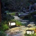 Outdoor Lawn Light with LED – Waterproof Aluminum Cylinder Design