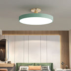 Stylish Dual-Tone LED Ceiling Fixture with Remote Dimming
