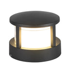 Outdoor Lawn Light with LED – Waterproof Aluminum Cylinder Design