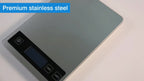 Precision Food Weighing Scale - USB Rechargeable 15kg Digital Kitchen Scale