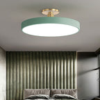 Stylish Dual-Tone LED Ceiling Fixture with Remote Dimming