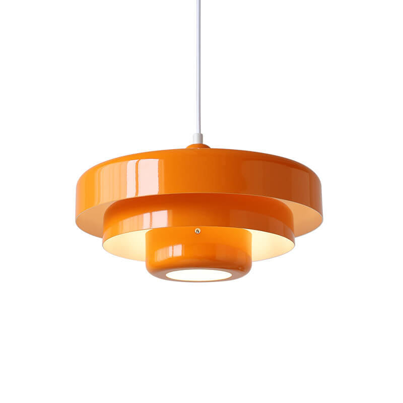 Modern Retro Hanging Light Fixture – Vintage Multi-Layer Pendant Lamp