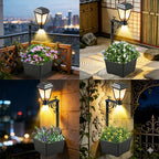 Garden Solar Light Featuring Plant Holder