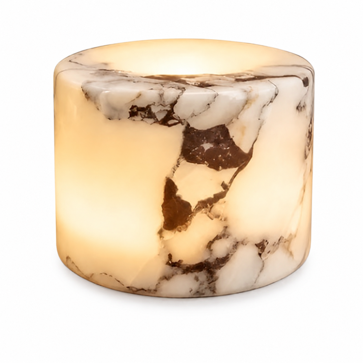Marble-Effect Rechargeable Touch Dimmer Table Lamp