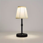 Rechargeable Touch LED Light - Cordless Table Lamp in Antique Brass