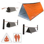 Survival Tent 2-Person Compact Water-Resistant Reflective Liner