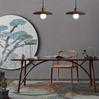 Scandinavian Ceiling Lamp - Solid Wood Pendant Light in Modern Design