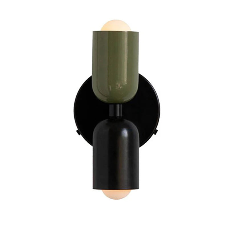 Contemporary Double Wall Light Fixture in Nordic Style
