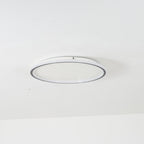 Round Slim Indoor Ceiling Lamp – Modern LED Flush Mount Light