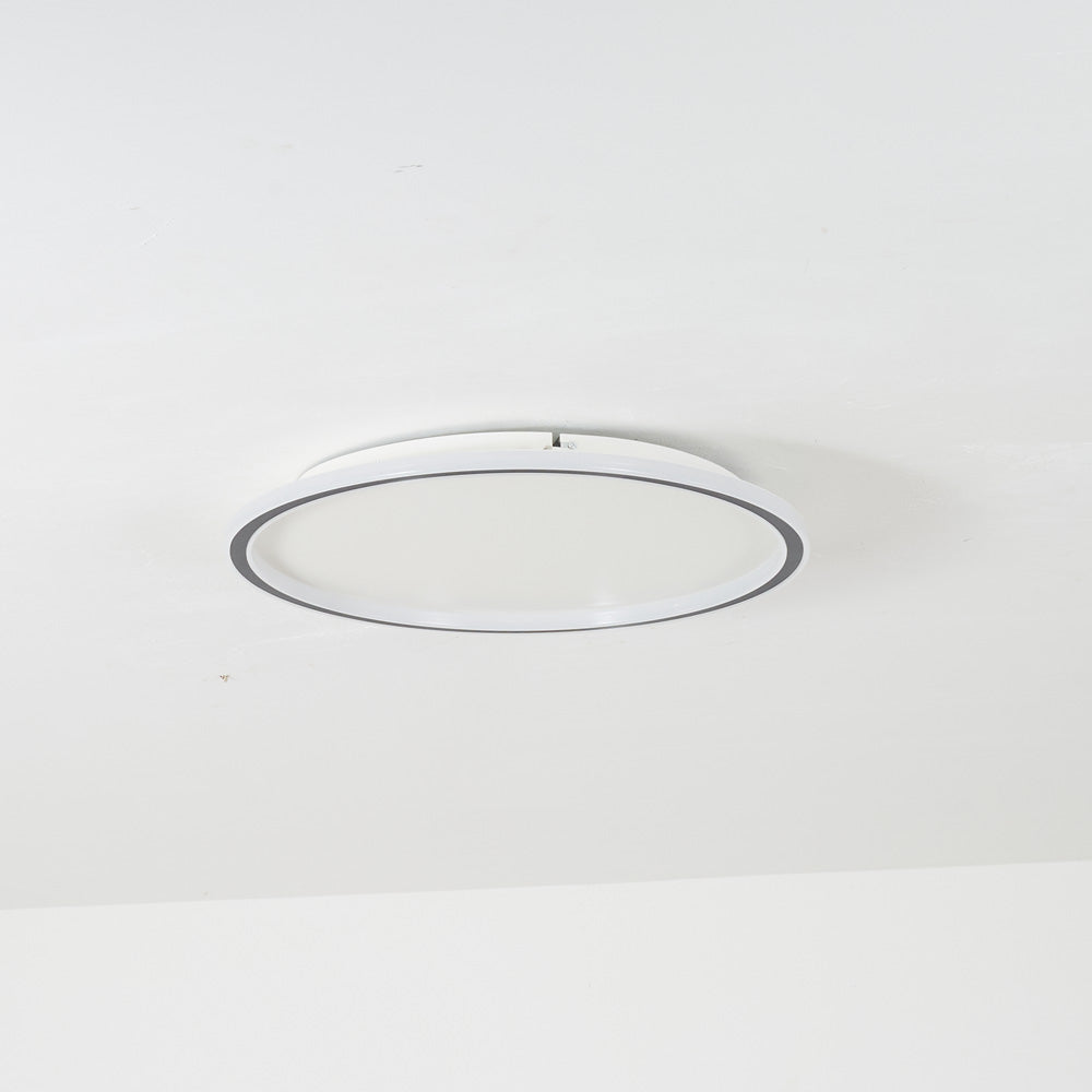 Round Slim Indoor Ceiling Lamp – Modern LED Flush Mount Light