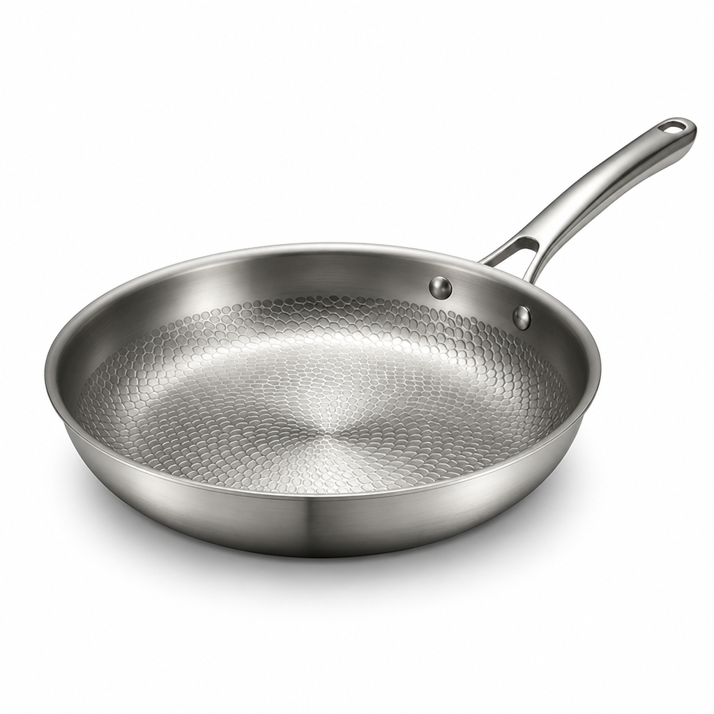 Uncoated Titanium Induction & Oven-Safe Skillet (11-Inch)