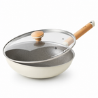 Titanium Non-Stick PTFE & PFOA-Free Induction-Ready Wok