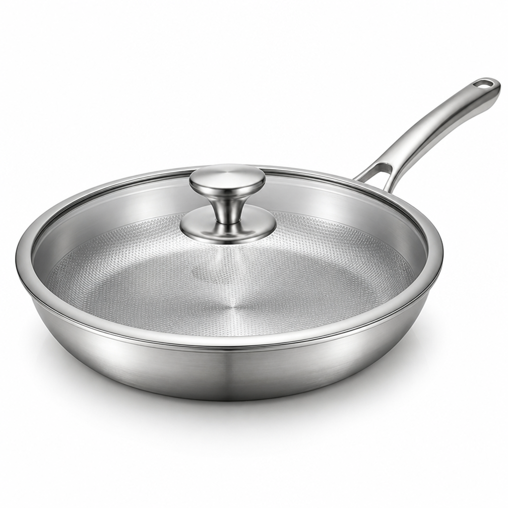 Uncoated Pure Titanium Frying Pan (29.97 cm)