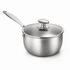 Uncoated Titanium Thickened Body Yukihira Pot (Lid & Steamer Options)