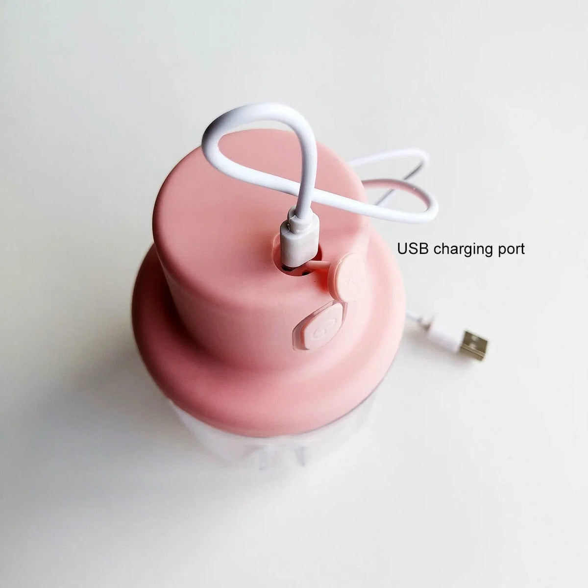 Food Processor Cordless USB Rechargeable Stainless Steel Blades
