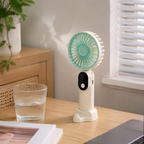 Foldable USB Rechargeable 6-Speed Table Fan