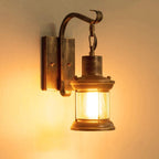Rustic Metal Wall Light Fixture