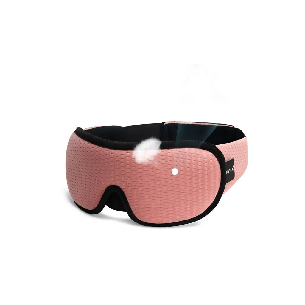 Sleep Mask 3D Contoured Pressure-Free Adjustable Band