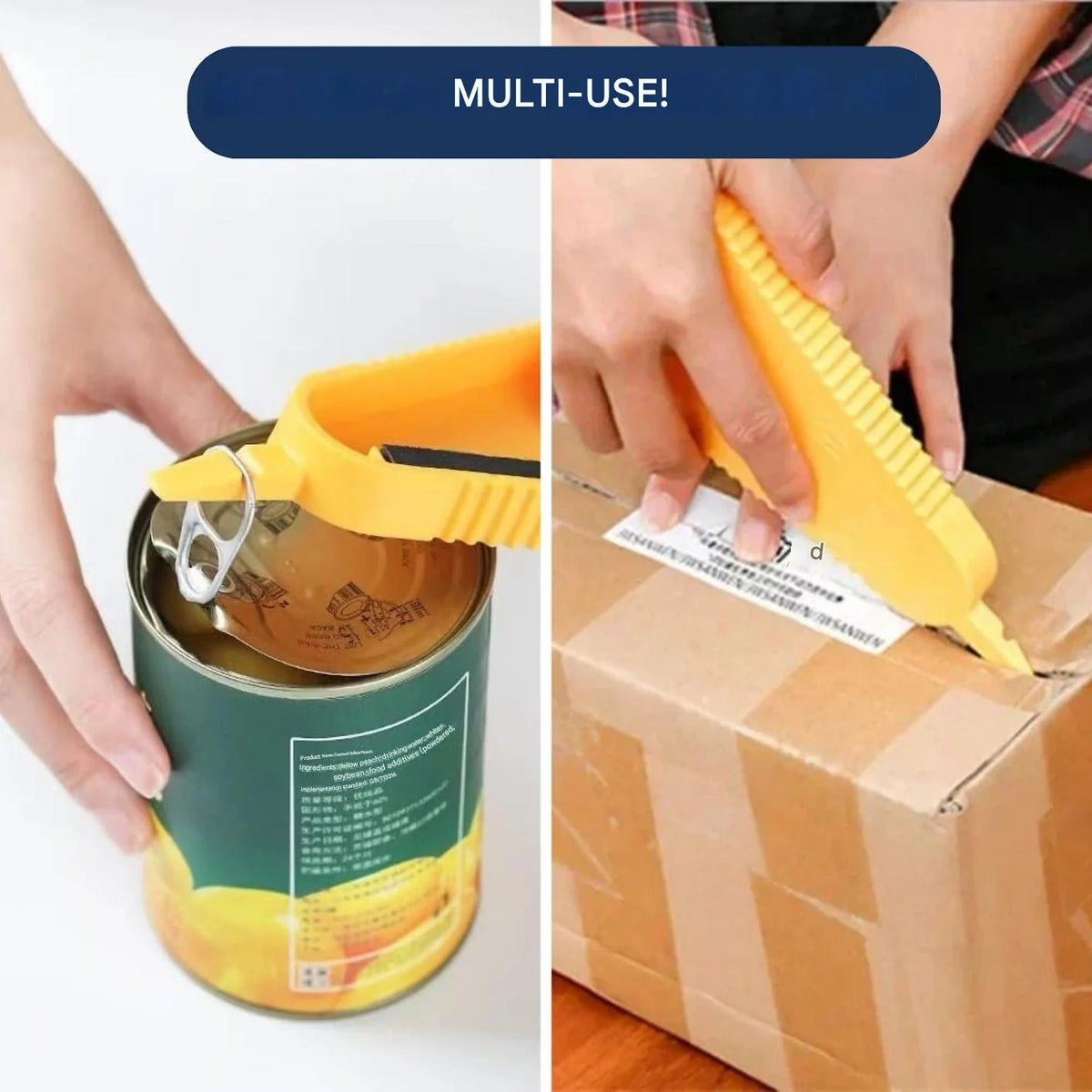 Jar & Bottle Opener Ergonomic Non-Slip Fits Most Jars