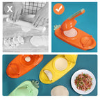 Dumpling Maker 2-In-1 Press & Shaper Ergonomic Handle
