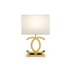 Stainless Steel Minimalist Directional Table Lamp (36.5 cm x 62 cm)