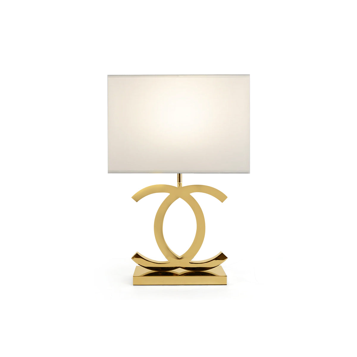 Stainless Steel Minimalist Directional Table Lamp (36.5 cm x 62 cm)