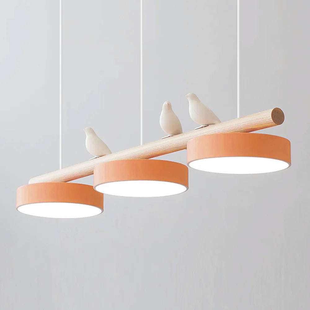 Dimmable Even Illumination Round Pendant Light