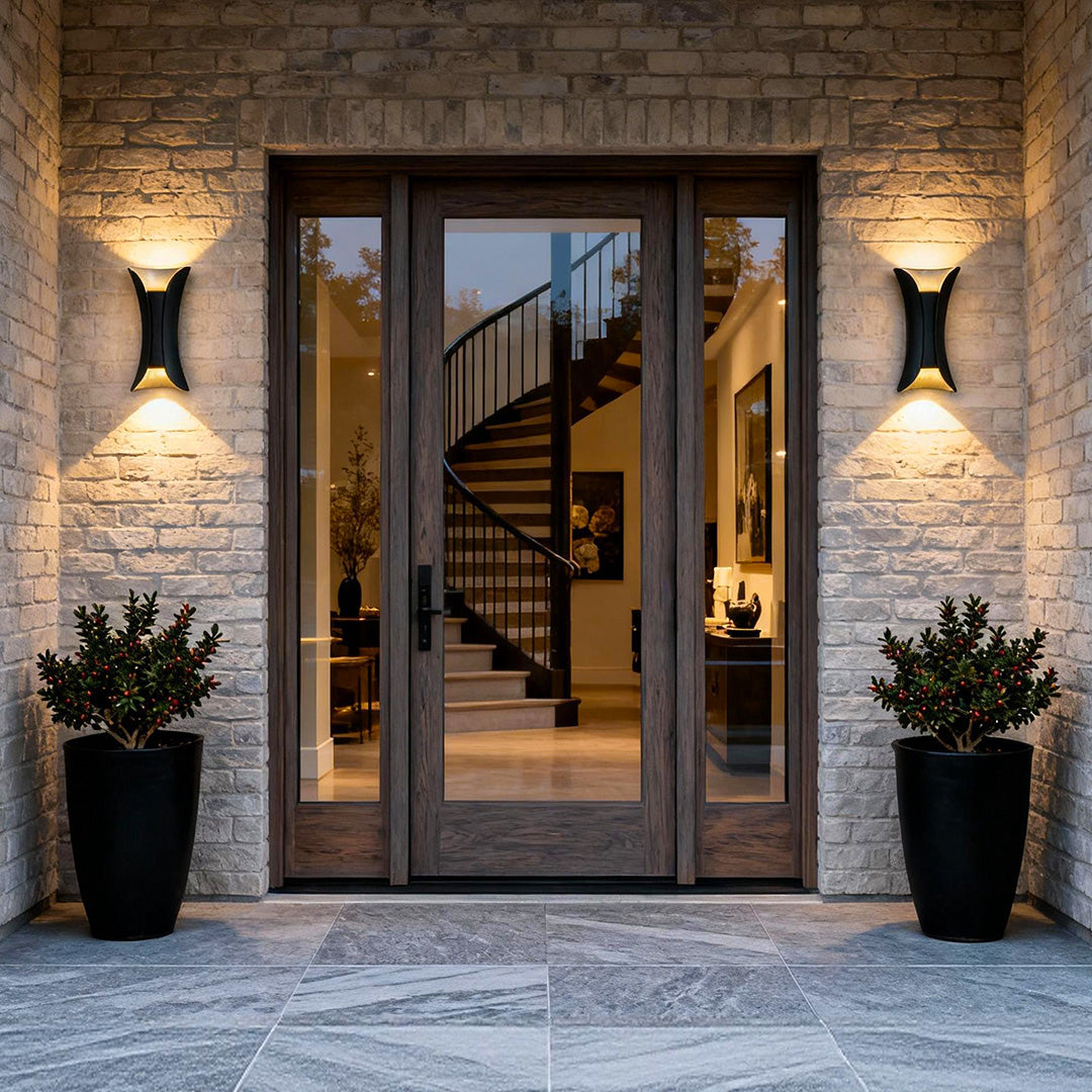 Integrated LED Aluminum Up & Down Wall Light (IP54)