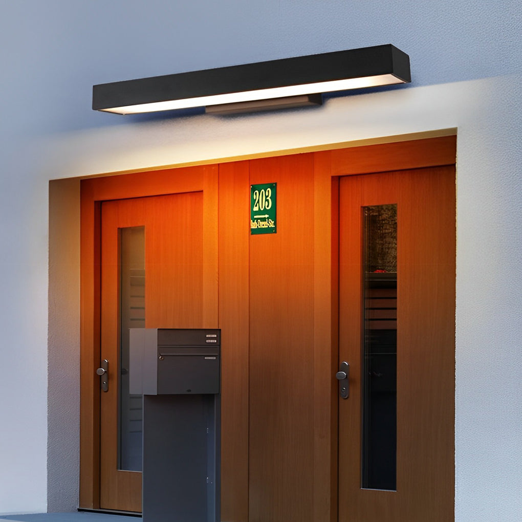 Weatherproof Stainless Steel LED Outdoor Wall Light (Motion Sensor Option)