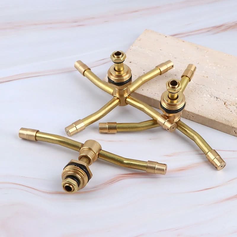 360° Adjustable Brass Garden Sprinkler – SpinJet Watering System